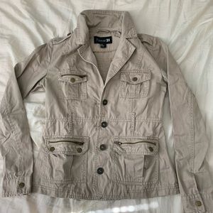 Forever 21 utility jacket